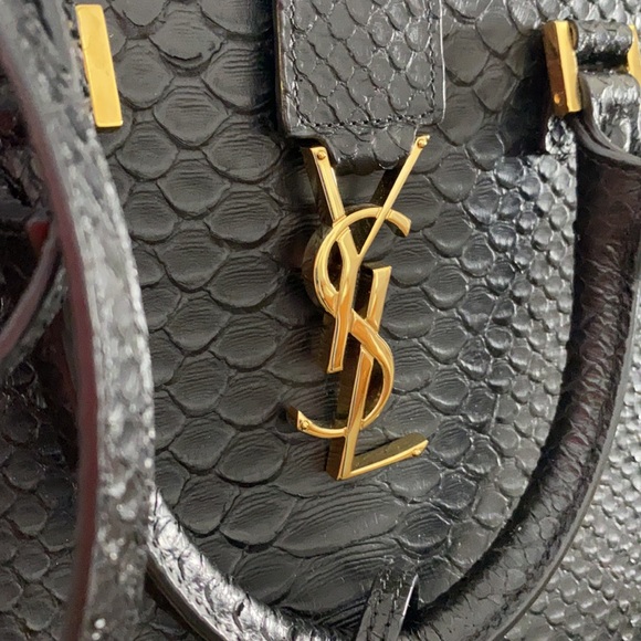 Saint Laurent Python Small Cabas - Picture 8 of 14